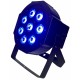 Light4Me Penta PAR 8x12W RGBWA LED 