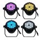 4 SZT PAR LED 18X12W RGBW