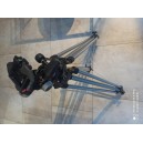 Statyw Manfrotto +Głowica MHX Pro-3W kamera/aparat