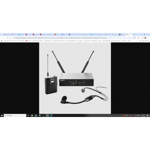 Shure QLXD - bodypack + mikrofon nagłowny SM35